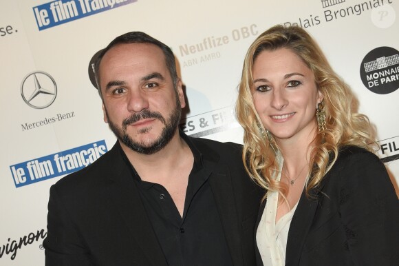 François-Xavier Demaison et sa compagne Anaïs Tihay - 26ème édition des Trophées du Film Français 2018 au Palais Brongniart à Paris le 5 février 2019. © Codic Guirec/Bestimage