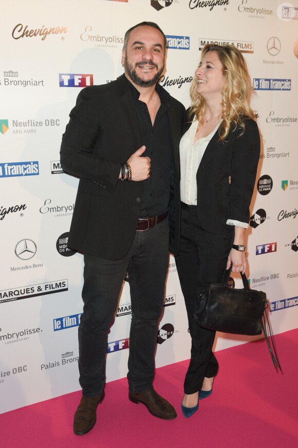 François-Xavier Demaison et sa compagne Anaïs Tihay - 26ème édition des Trophées du Film Français 2018 au Palais Brongniart à Paris le 5 février 2019. © Codic Guirec/Bestimage