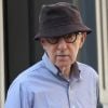 Woody Allen sur le tournage de son film à New York, le 10 octobre 2017.