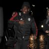 Exclusif - Paul Pogba - Arrivée de l'équipe de Manchester au Titanic Hotel à Liverpool, avant le match de football du lendemain. Le 15 décembre 2018.