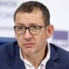 Dany Boon en conférence de presse pour le film "La ch'tite famille" à Moscou. Le 24 mai 2018.