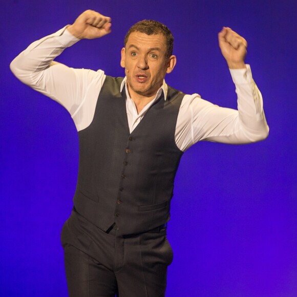 Exclusif - L'humoriste Dany Boon sur la scène du Zénith de Lille dans son spectacle "Dany Boon des Hauts-de-France" le 29 mars 2018. © Stéphane Vansteenkiste/Bestimage