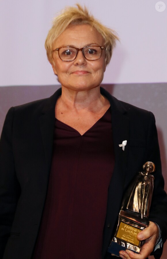 Muriel Robin (Pyrennées d'honneur pour l'ensemble de sa carrière) - Remise de prix lors du 21ème Festival des créations Télévisuelles de Luchon le 9 février 209. © Patrick Bernard / Bestimage