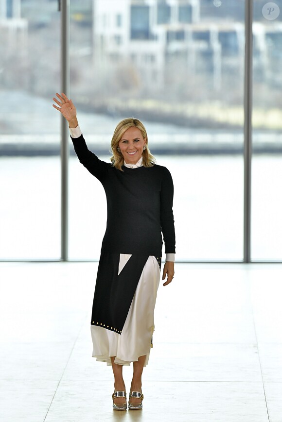 Défilé Tory Burch, collection automne-hiver 2019-2020 au Pier 17. New York, le 10 février 2019.