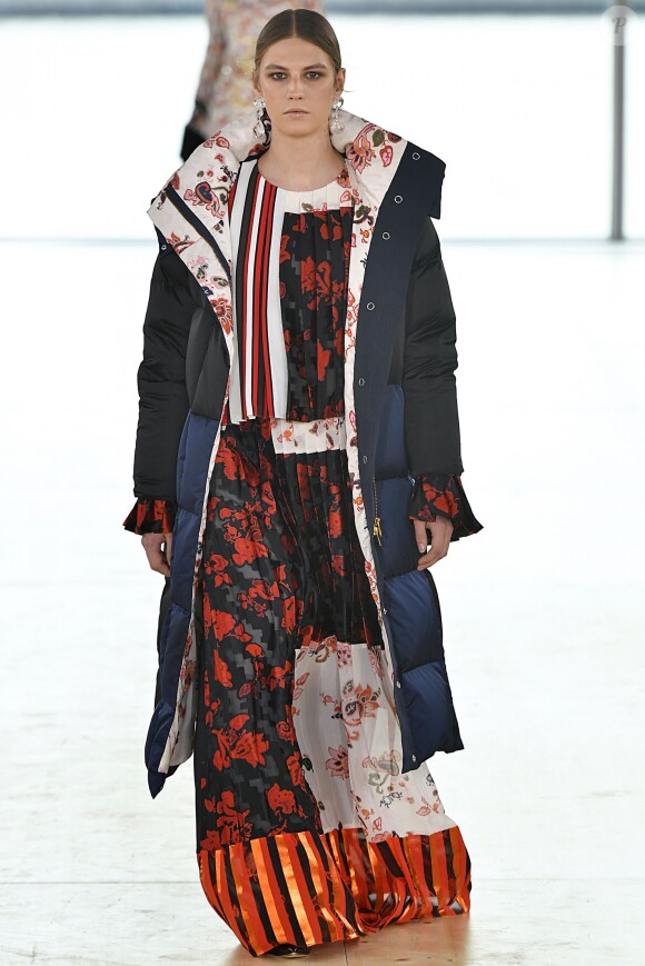 Défilé Tory Burch, collection automne-hiver 2019-2020 au Pier 17. New York, le 10 février 2019.