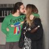 Exclusif - Heidi Klum et son fiancé Tom Kaulitz s'embrassent et se câlinent lors d'une virée shopping à Los Angeles, le 13 janvier 2019.