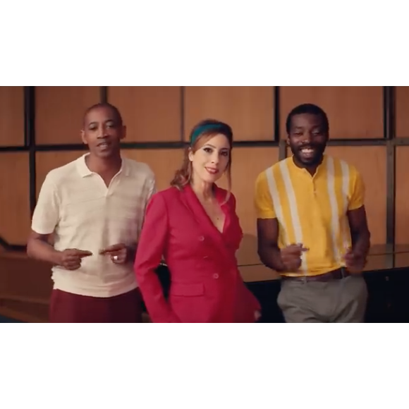 Léa Salamé dans le clip de "L'Interview", le 13 février 2019.