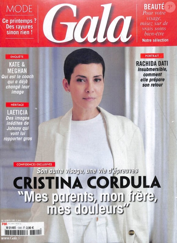 Couverture du magazine "Gala", numéro du 14 février 2019.