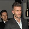 David Beckham - La famille Beckham à la sortie de la soirée "Haig Club House Party" au Laylow Club à Londres. Le 3 décembre 2018.
