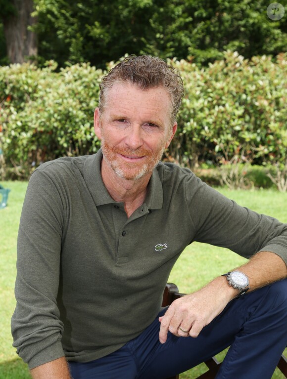 Exclusif - Denis Brogniart à la 26ème édition du Trophée des personnalités en marge des Internationaux de Tennis de Roland Garros à Paris le 7 juin 2018. © Denis Guignebourg / Bestimage