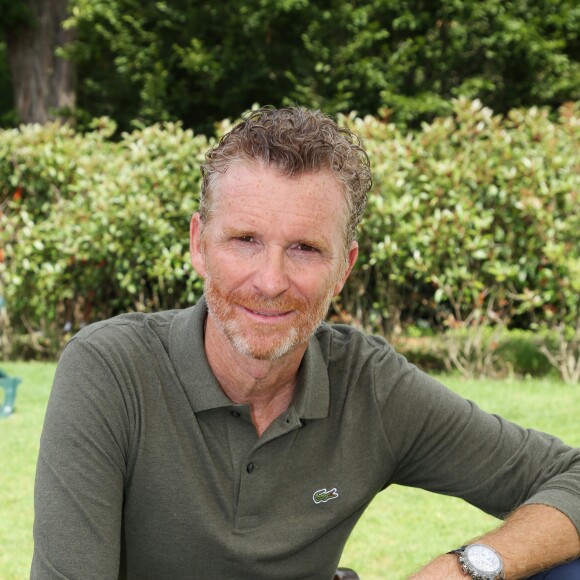 Exclusif - Denis Brogniart à la 26ème édition du Trophée des personnalités en marge des Internationaux de Tennis de Roland Garros à Paris le 7 juin 2018. © Denis Guignebourg / Bestimage