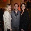 Exclusif - Gilles Lellouche, sa compagne Alizée Guinochet (à gauche) et Capucine Martin (à droite) à la présentation de la première collection de la marque MARTIN MARTIN PARIS à l'Atelier Eiffel à Paris, France, le 14 février 2019.