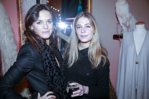 Exclusif - Capucine Martin et Juliette Bontemps à la présentation de la première collection de la marque MARTIN MARTIN PARIS à l'Atelier Eiffel à Paris, France, le 14 février 2019.