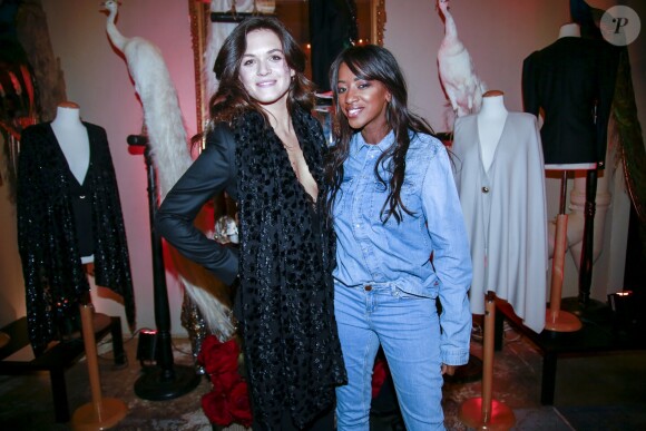 Exclusif - Capucine Martin et Hapsatou Sy à la présentation de la première collection de la marque MARTIN MARTIN PARIS à l'Atelier Eiffel à Paris, France, le 14 février 2019.