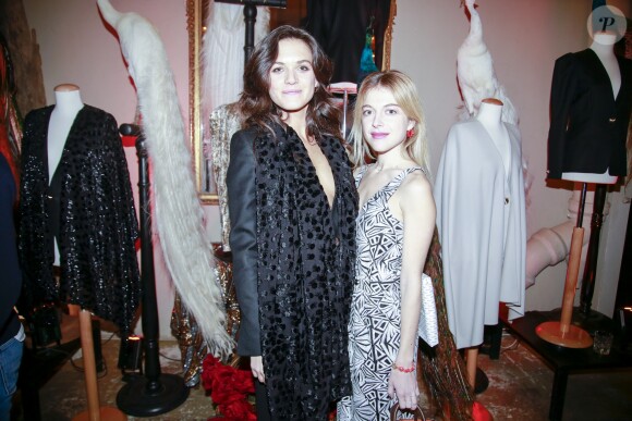 Exclusif - Capucine Martin et Victoria Monfort à la présentation de la première collection de la marque MARTIN MARTIN PARIS à l'Atelier Eiffel à Paris, France, le 14 février 2019.