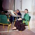Jackie et Aristote Onassis en vacances à Capri par Settimio Garritano