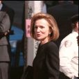 Lee Radziwill aux obsèques de sa soeur Jackie Kennedy Onassis. New York, le 22 mai 1994.