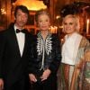 Exclusif - Pierpaolo Piccioli, Lee Radziwill, Maria Grazia Chiuri - People au cocktail Valentino à Rome. Le 21 mai 2016.