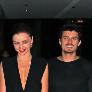 Miranda Kerr et Orlando Bloom à Sydney en 2012.