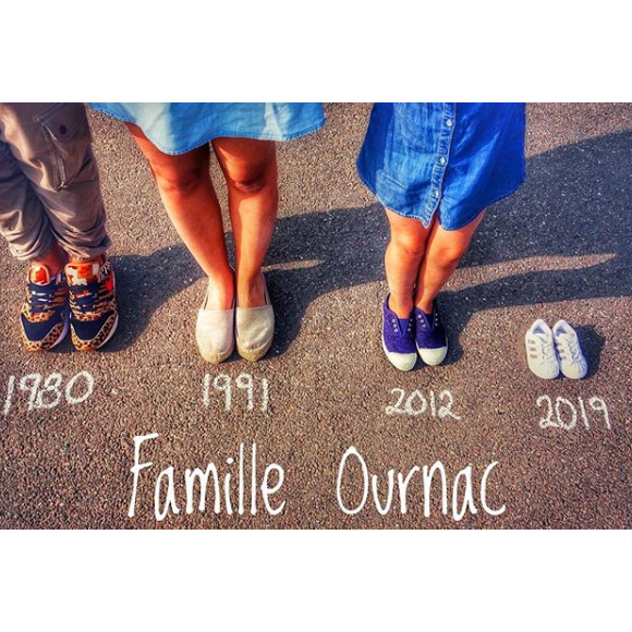 Laurent Ournac annonce la grossesse de sa femme Ludivine en image en décembre 2018 sur Instagram.