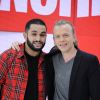 Exclusif - Malik Benthala et Alex Lutz - Enregistrement de l'émission "Vivement Dimanche" présentée par M.Drucker à Paris et qui sera diffusée le 24 février sur France 2. Le 20 février 2019 © Guillaume Gaffiot / Bestimage