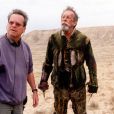 Terry Gilliam et Jean Rochefort dans Lost in la Mancha (2003)