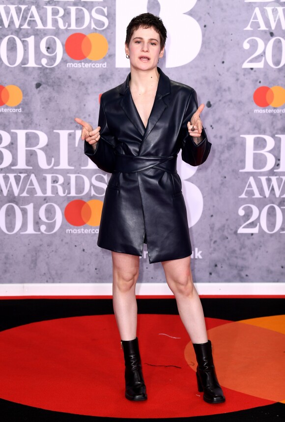 Chris (Christine and The Queens) aux Brit Awards à Londres, le 20 février 2019.