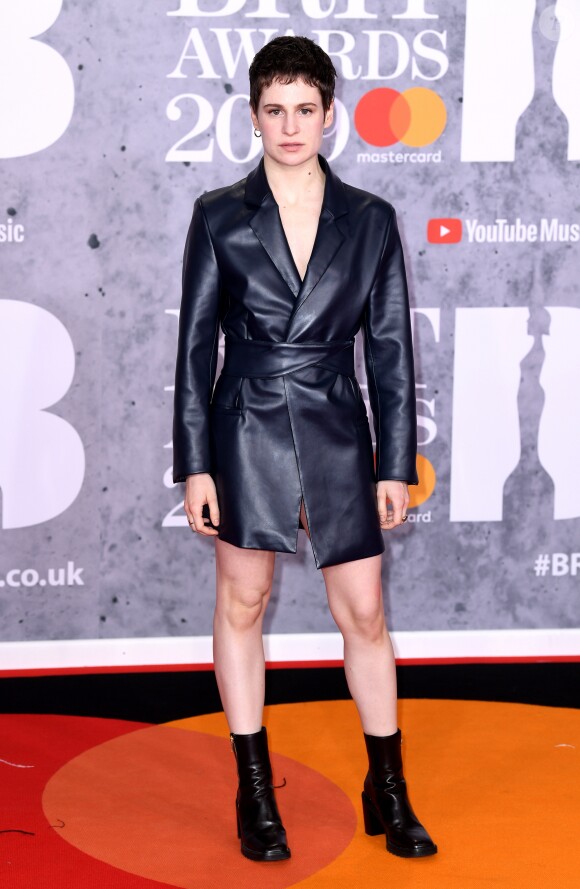 Chris (Christine and The Queens) aux Brit Awards à Londres, le 20 février 2019.