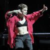 Exclusif - Chris (Christine and The Queens) en concert au Eventim Apollo à Londres. Le 20 novembre 2018.