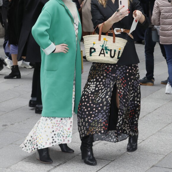 Laury Thilleman - Arrivée des people au défilé de mode Paul & Joe collection prêt-à-porter Automne-Hiver 2019/2020 lors de la fashion week à Paris, le 3 mars 2019.