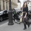 Laury Thilleman - Arrivée des people au défilé de mode Paul & Joe collection prêt-à-porter Automne-Hiver 2019/2020 lors de la fashion week à Paris, le 3 mars 2019.