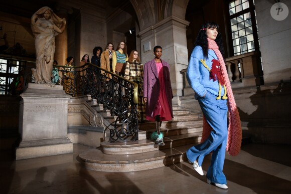Défilé de mode Paul & Joe collection prêt-à-porter Automne-Hiver 2019/2020 lors de la fashion week à Paris, le 3 mars 2019.