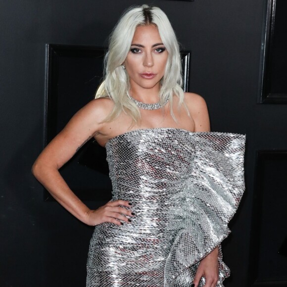 Lady Gaga - Les célébrités posent lors du photocall de la soirée des GRAMMY Awards au Staples Center de Los Angeles le 10 février, 2019
