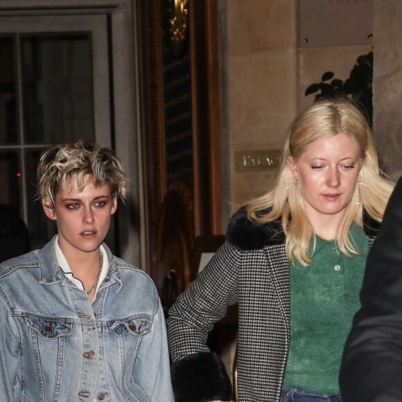Kristen Stewart - Les célébrités arrivent à l'after Party Louis Vuitton à l'hôtel Crillon à Paris le 5 mars 2019