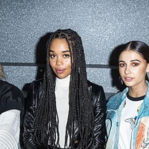 Willow Smith, Chloë Grace Moretz, Laura Harrier, Naomi Scott, Emma Roberts - Front Row - People au défilé Louis Vuitton collection prêt-à-porter Automne-Hiver lors de la fashion week à Paris, le 5 mars 2019. © Olivier Borde/Bestimage