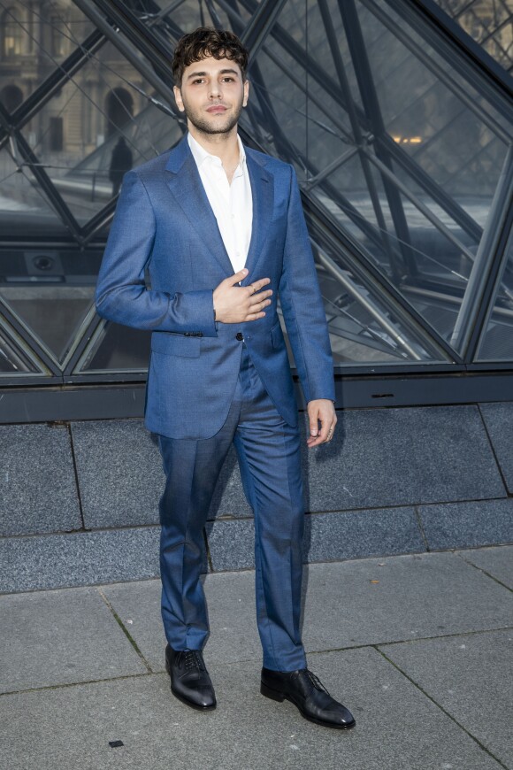 Xavier Dolan - Photocall du défilé Louis Vuitton collection prêt-à-porter Automne-Hiver lors de la fashion week à Paris, le 5 mars 2019. © Olivier Borde/Bestimage