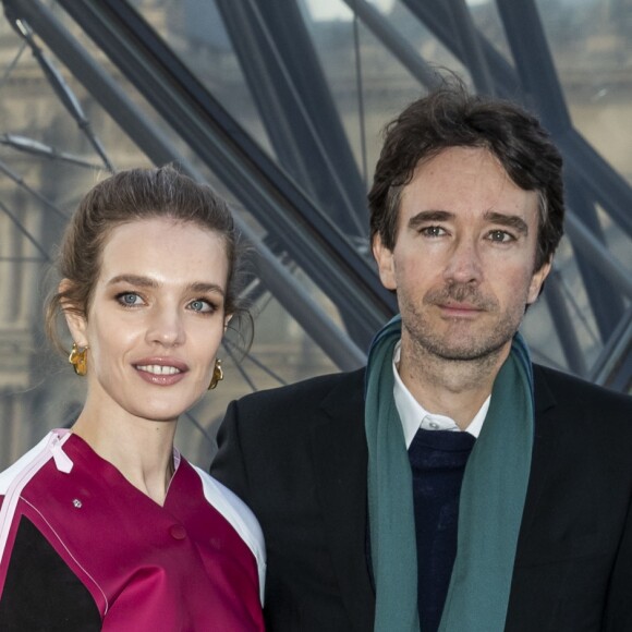 Natalia Vodianova et son compagnon Antoine Arnault - Photocall du défilé Louis Vuitton collection prêt-à-porter Automne-Hiver lors de la fashion week à Paris, le 5 mars 2019. © Olivier Borde/Bestimage