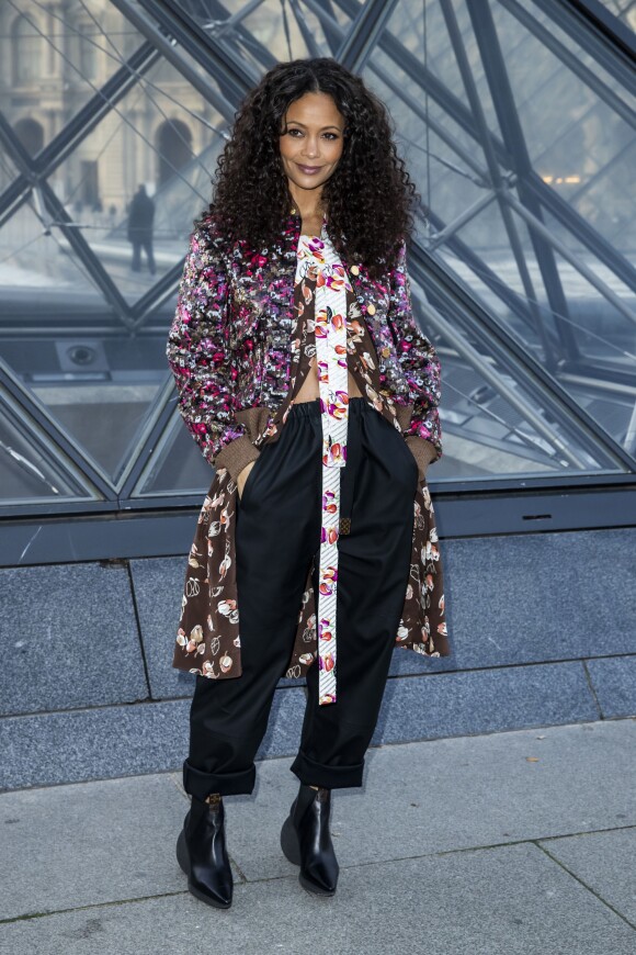 Thandie Newton - Photocall du défilé Louis Vuitton collection prêt-à-porter Automne-Hiver lors de la fashion week à Paris, le 5 mars 2019. © Olivier Borde/Bestimage