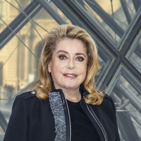 Catherine Deneuve - Photocall du défilé Louis Vuitton collection prêt-à-porter Automne-Hiver lors de la fashion week à Paris, le 5 mars 2019. © Olivier Borde/Bestimage