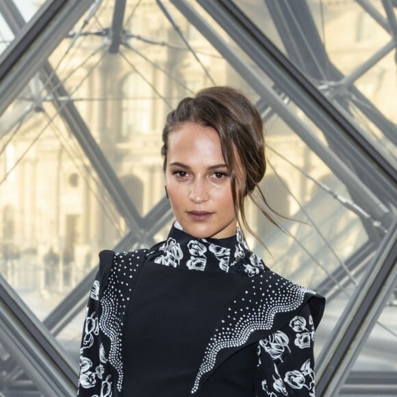 Alicia Vikander - Photocall du défilé Louis Vuitton collection prêt-à-porter Automne-Hiver lors de la fashion week à Paris, le 5 mars 2019. © Olivier Borde/Bestimage