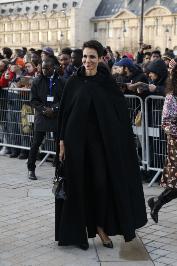 Farida Khelfa - Arrivée des people au défilé Louis Vuitton collection prêt-à-porter Automne-Hiver lors de la fashion week à Paris, le 5 mars 2019. © Veeren/CVS/Bestimage