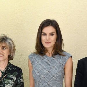 La reine Letizia d'Espagne lors de la Journée mondiale des maladies rares à Madrid le 5 mars 2019