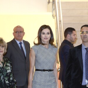 La reine Letizia d'Espagne lors de la Journée mondiale des maladies rares à Madrid le 5 mars 2019