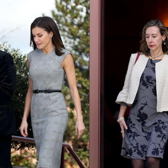 La reine Letizia d'Espagne lors de la Journée mondiale des maladies rares à Madrid le 5 mars 2019