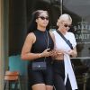 Kylie Jenner et son amie Jordyn Woods font du shopping à Los Angeles, le 7 octobre 2018.