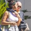 Exclusif - Kylie Jenner est allée faire du shopping avec sa meilleure amie Jordyn Woods avant de repartir au volant de sa Lamborghini à Calabasas, le 24 septembre 2018.