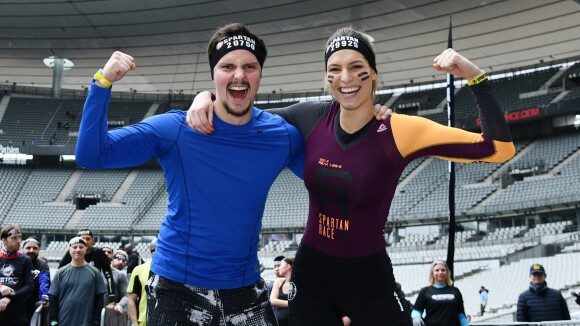 Laury Thilleman et Juan Arbelaez amoureux et victorieux à la Spartan Race