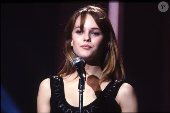 Vanessa Paradis au début de sa carrière dans les années 1980.