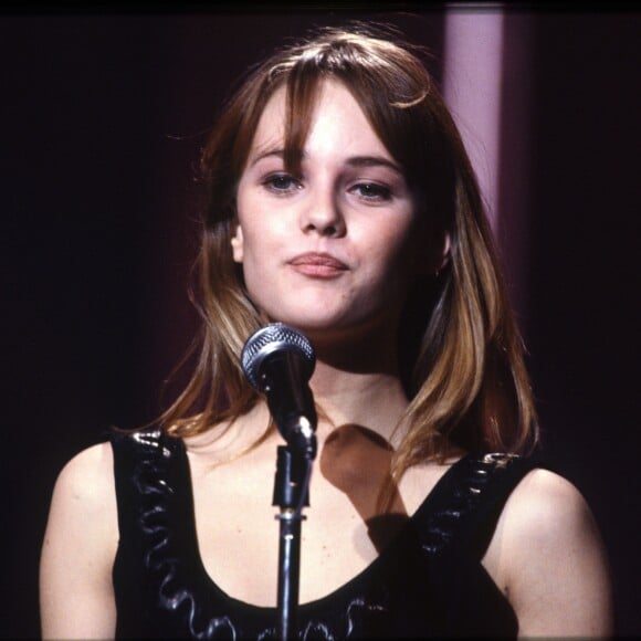 Vanessa Paradis au début de sa carrière dans les années 1980.