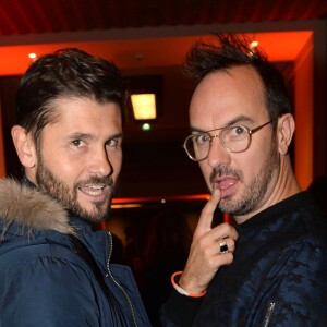 Christophe Beaugrand et Jarry - Soirée "Fanta Halloween Show" à Paris, le 31 octobre 2018. © Veeren/Bestimage